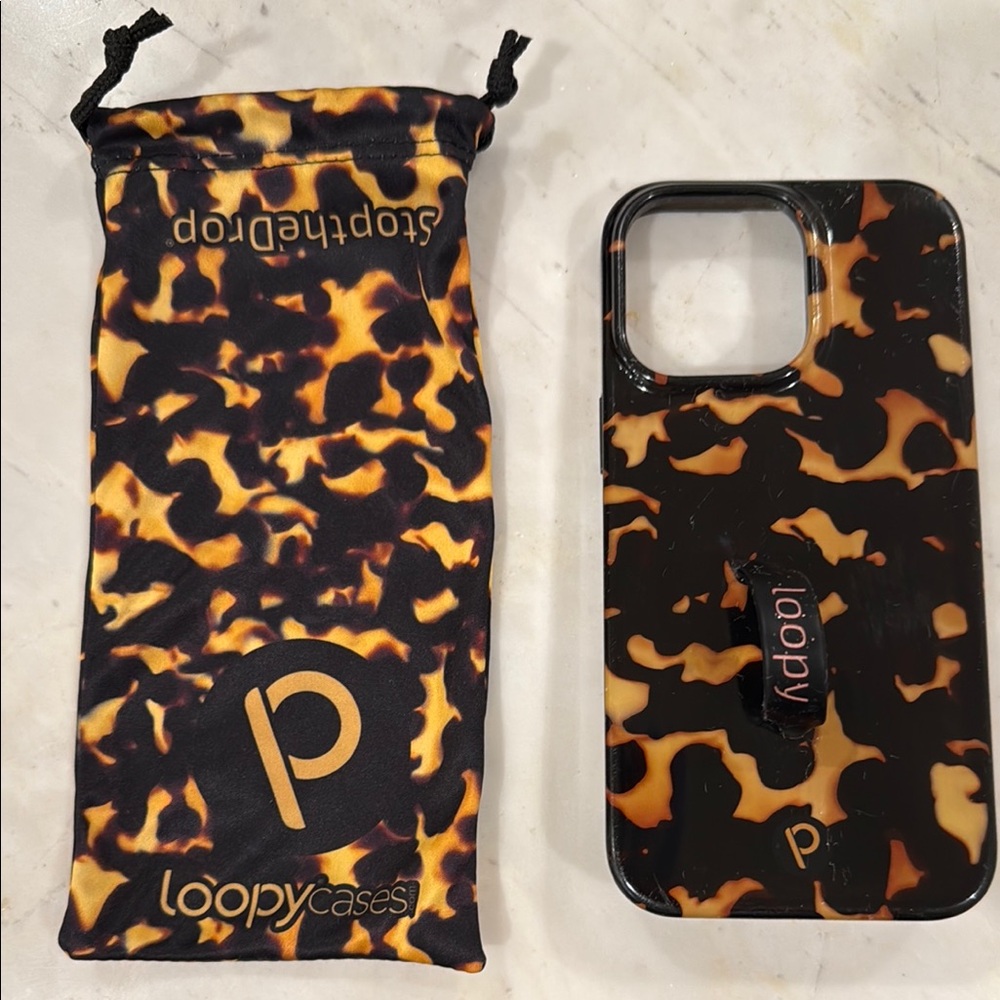 Loopy Case iPhone 14 Pro Max Tortoise